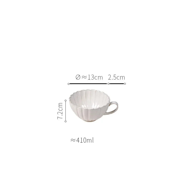 Retro Stripes Ceramic Plate