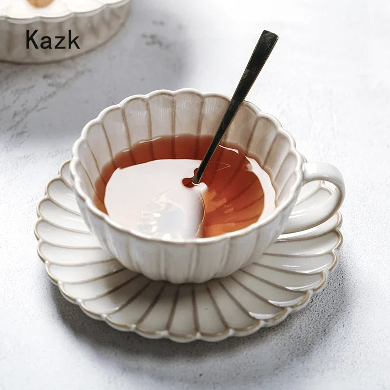 Retro Stripes Ceramic Plate