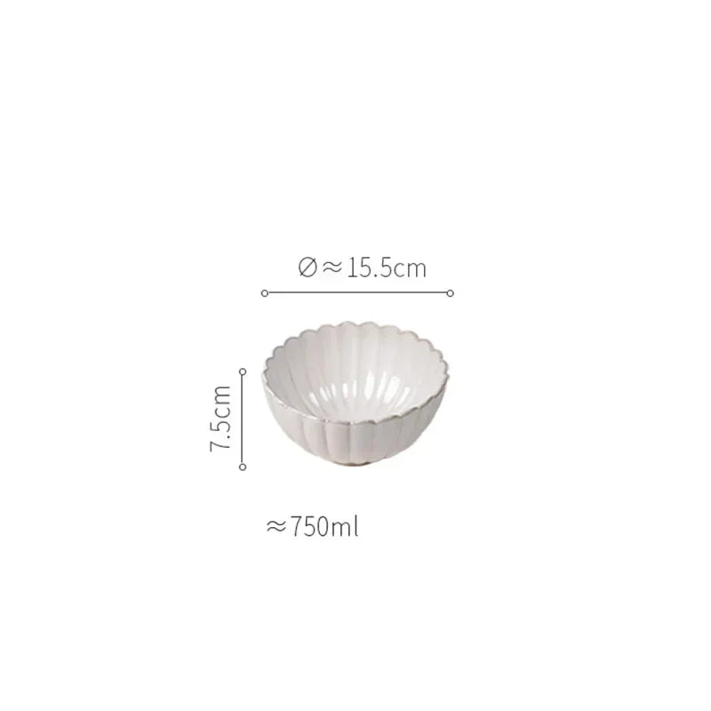 Retro Stripes Ceramic Plate