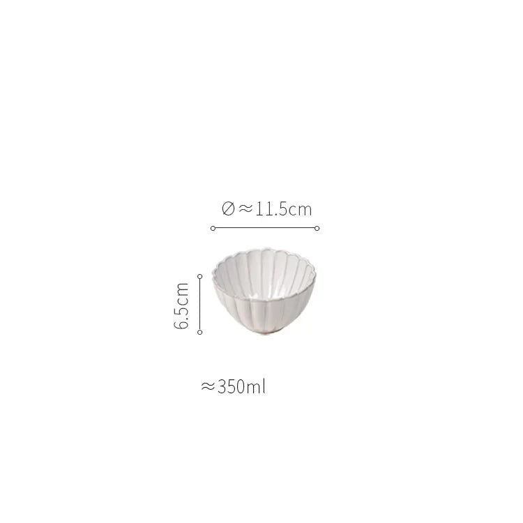 Retro Stripes Ceramic Plate