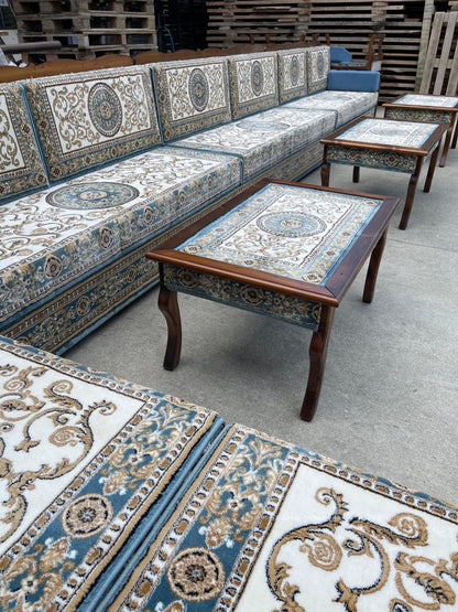 Wooden Bench Majlis
