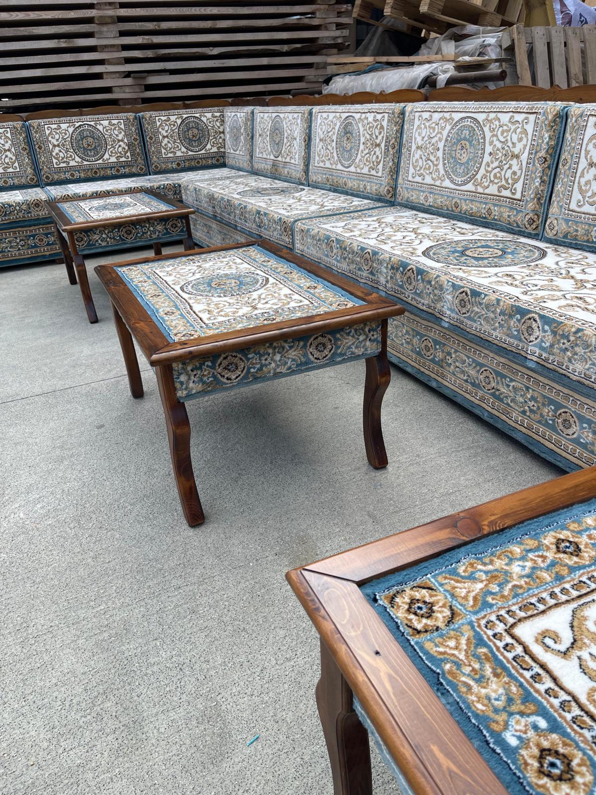 Wooden Bench Majlis