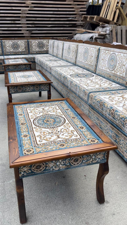 Wooden Bench Majlis