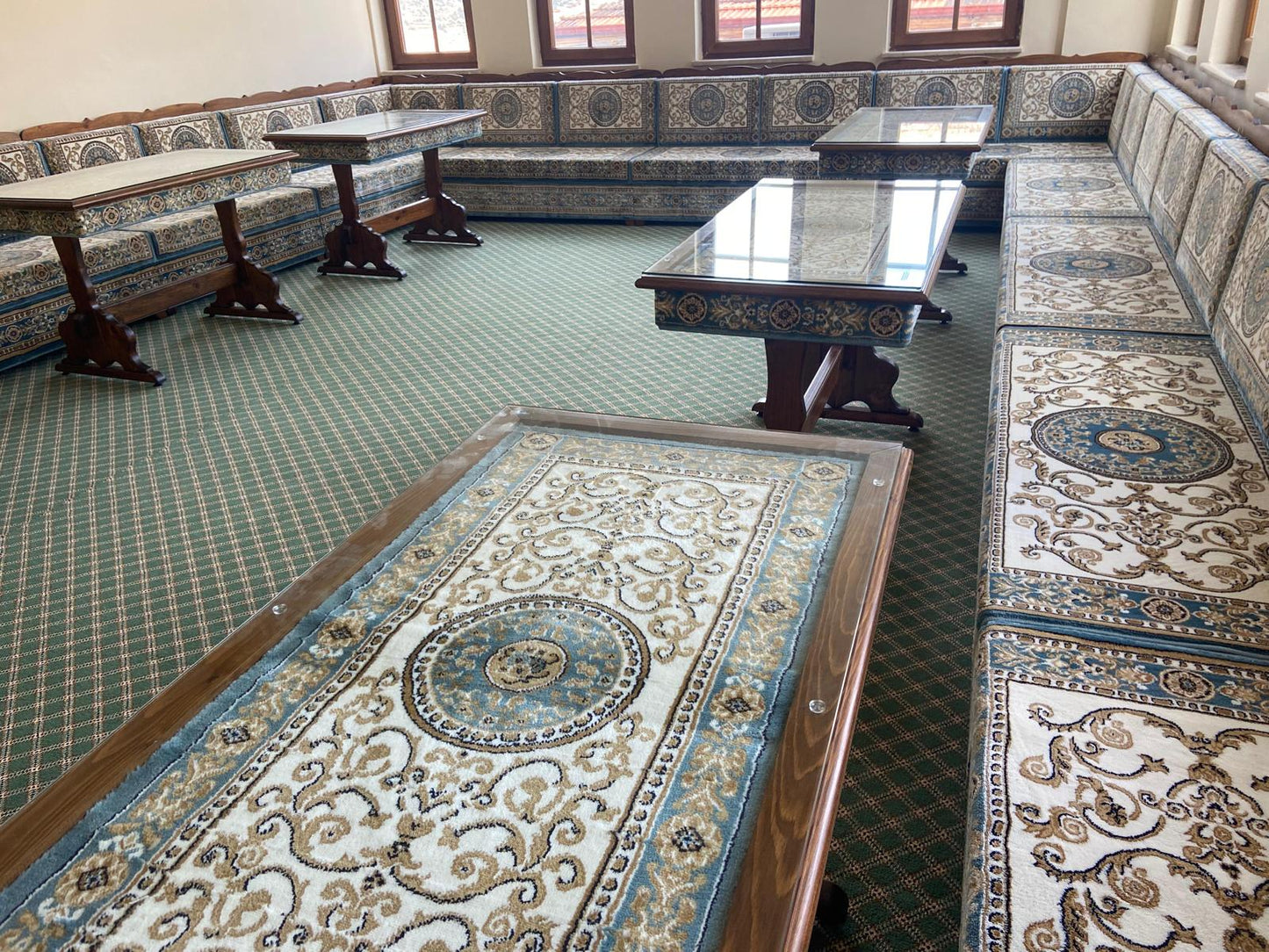 Wooden Bench Majlis