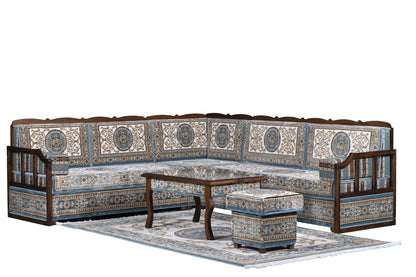 Wooden Bench Majlis