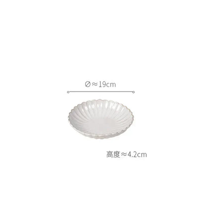 Retro Stripes Ceramic Plate