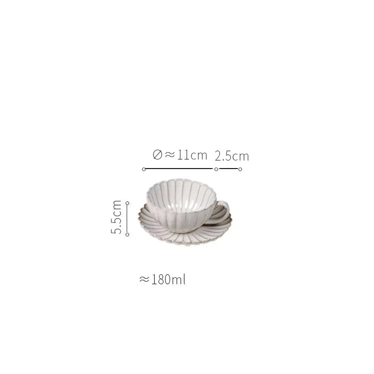 Retro Stripes Ceramic Plate