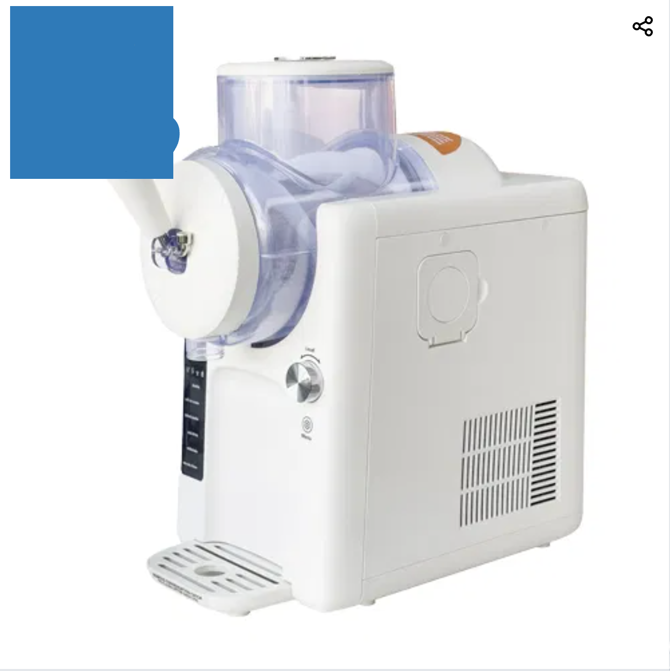 Slush and Ice Cream Maker - 2 Liters - 150 Watts